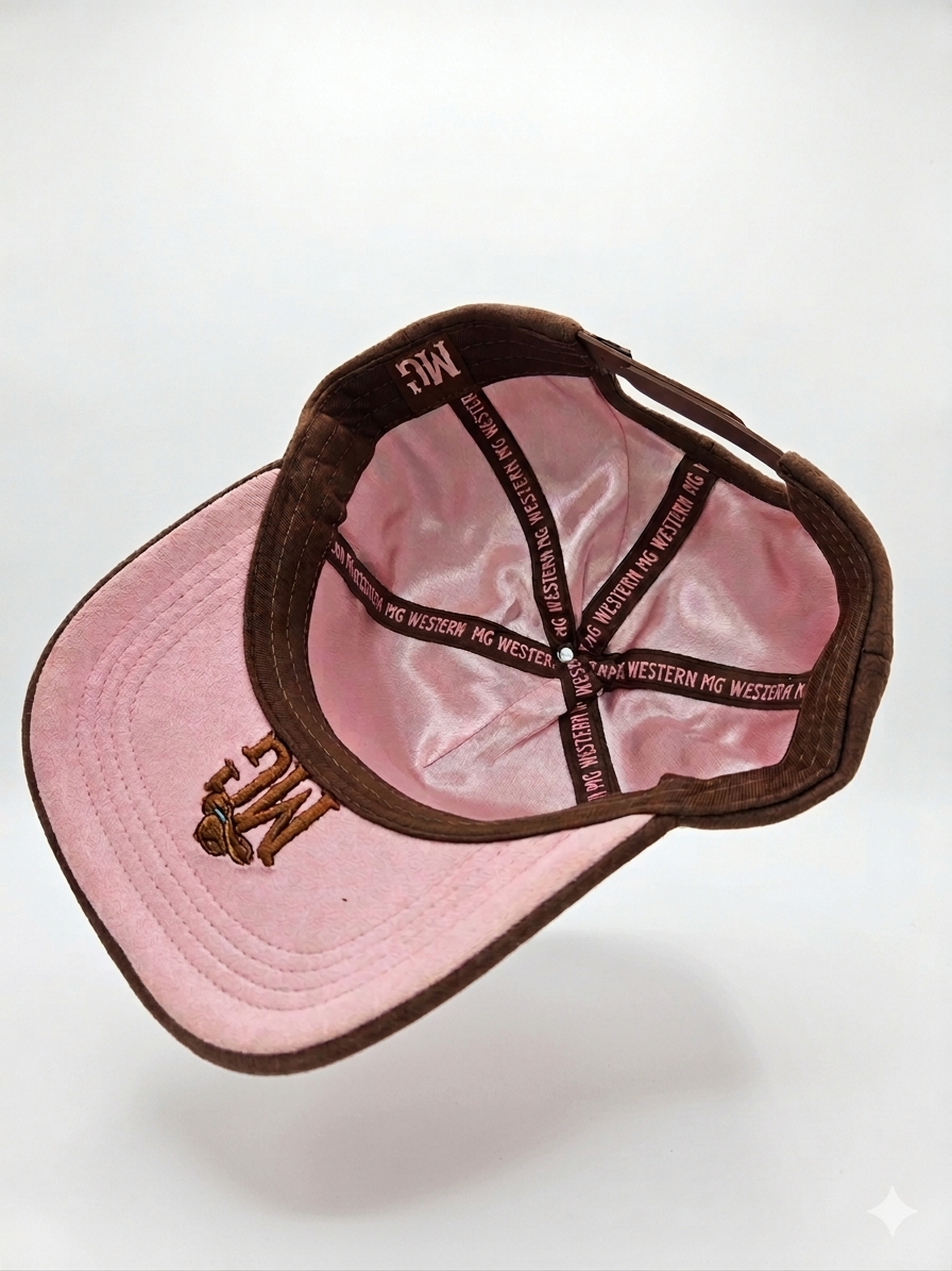 Suede Brown and Pink M