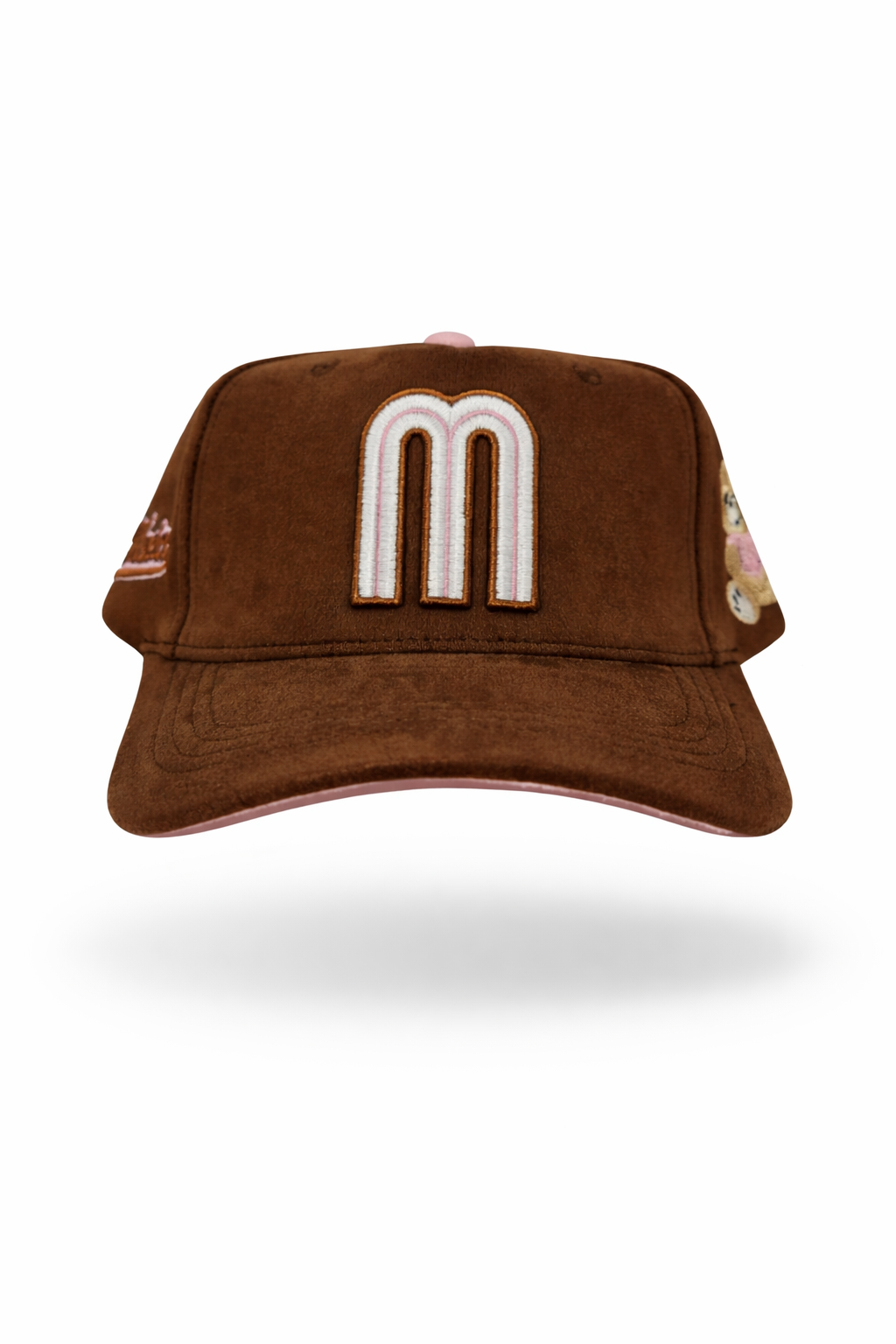 Suede Brown and Pink M